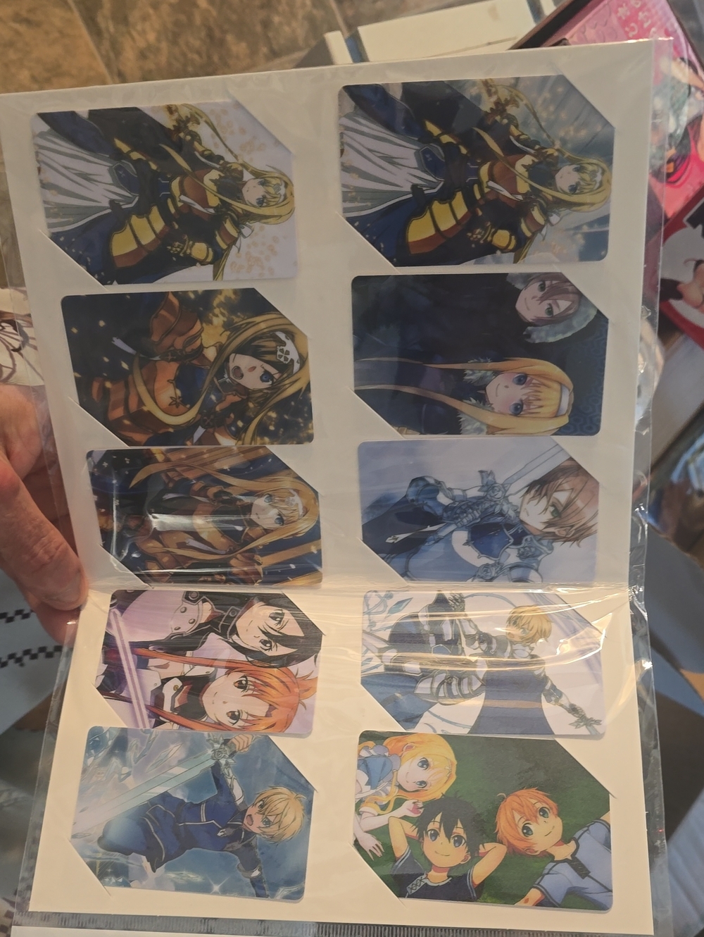 SAO Alicization 10-Piece Art Card Set